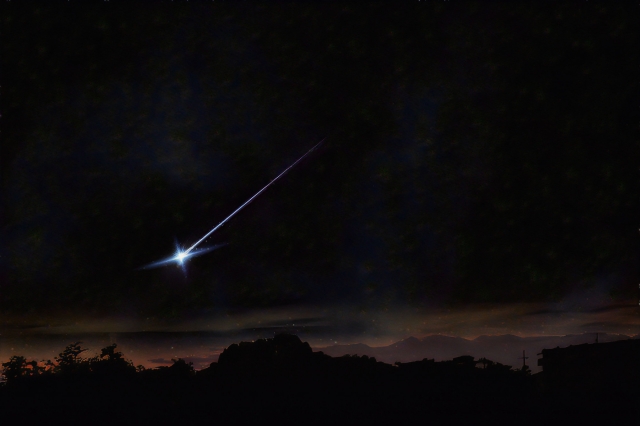 Meteor (大気圏内の隕石・流れ星)